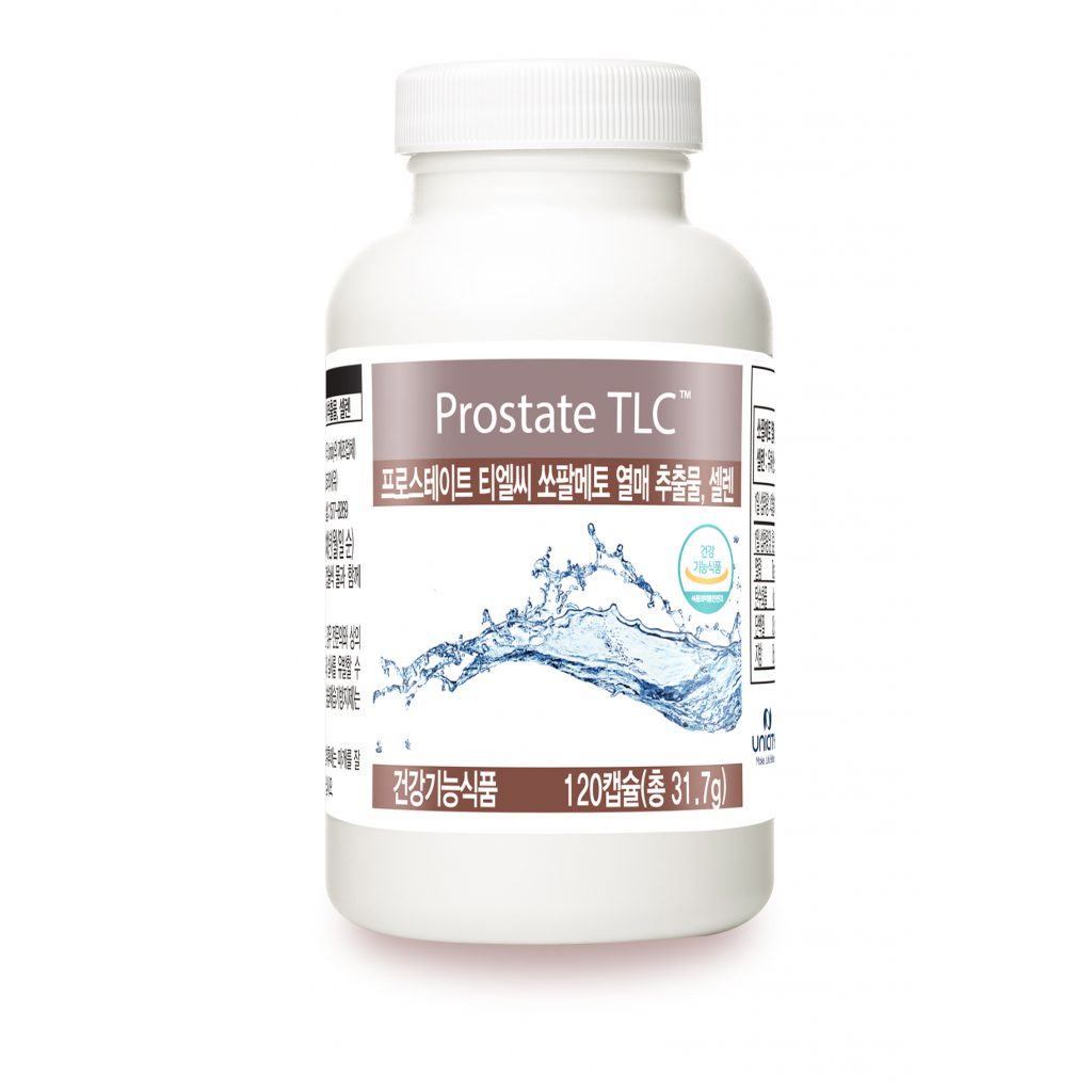 Prostate TLC โปรสเตท ทีแอลซี Unicity(ยูนิซิตี้) NEW PACK สมุนไพร บำรุงต่อมลูกหมากป้องกันมะเร็งต่อมลูกหมาก 120 แคปซูล
