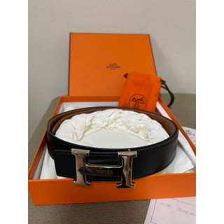 🚫𝐒𝐨𝐥𝐝 𝐨𝐮𝐭🚫 เข็มขัด HERMES 3CM. Size85 มือสองแท้