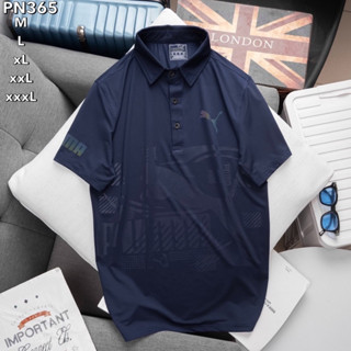 เสื้อโปโลผู้ชาย คอปกแขนสั้น ตีกอล์ฟ ใส่ลำลอง polo man PU01