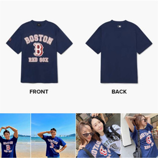 พร้อมส่ง MLB Varsity Graphic Over Fit T-Shirts เสื้อยืด