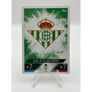 การ์ดฟุตบอล TOPPS MATCH ATTAX 2022/23 - REAL BETIS