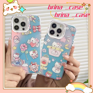 ❤️ส่งของขวัญ❤️ เคสไอโฟน 11 12 13 14 Pro Max สไตล์คู่รัก เลเซอร์ แฟชั่น ความนิยม เรียบง่าย Case for iPhone ป้องกันการตก