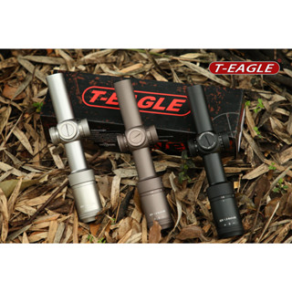 กล้องกันน้ำ กันกระแทก มีไฟเส้นเล็ง 2 สี T-EAGLE ER 1.2-6X24 IR HK รับประกัน 1 ปี