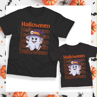 ส่งจากไทย เสื้อฮาโลวีน Halloween  cotton 100 ผ้าเกรดพรีเมี่ยม