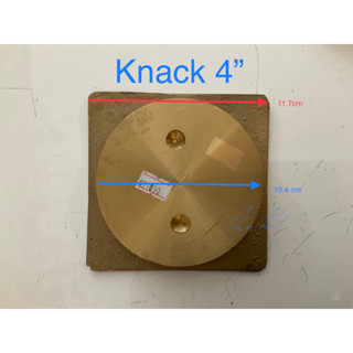 ฝาส้วมทองเหลือง Knack แบบหนา 4” ฝาเปิดปิดแบบเกลียว