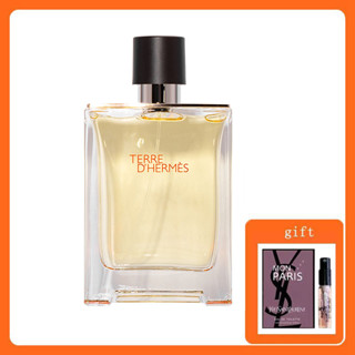 【100% authentic perfume】Herme Terre D Hermes Eau De Toilette Mens Perfume Fragrance 100ML Handsome and luxurious