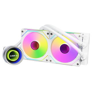 LIAN LI Galahad II Trinity SL-INF 240 White ARGB 240mm AIO Liquid CPU Cooler รับประกัน 5ปี ศูนย์ไทย