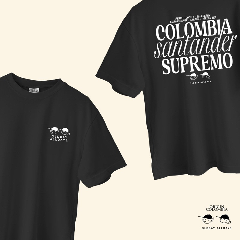 OLDBAY® Oversize Tees “ Colombia Santander Supremo "