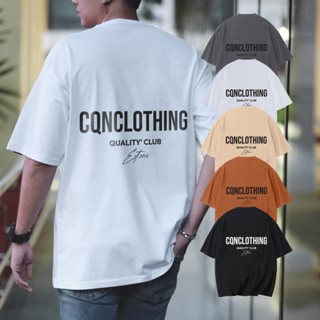 เสื้อ Oversize🔥CQN ET.11 ผ้าหนานุ่ม คอแคบไม่ย้วย