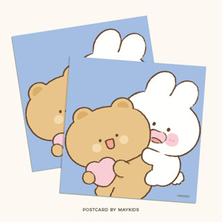 Postcard น้องกูเม่ &amp; พาร์เฟต์ โปสการ์ดตกแต่งห้อง