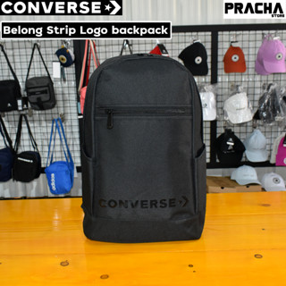 Converse belong strip logo backpack กระเป๋า converse [สินค้าลิขสิทธิ์แท้100%] มีใบรับประกันจากบริษัทผู้จัดจำหน่าย