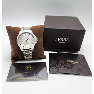 นาฬิกา FERRE MILANO MENS FM1G157M0041 SWISS QUARTZ พร้อมกล่อง (ใหม่) ฝากล่องใส่มีรอย