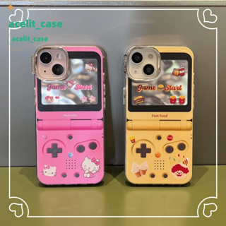 ❤️ส่งของขวัญ❤️ เคสไอโฟน 11 12 13 14 Pro Max HelloKitty ความนิยม แฟชั่น เรียบง่าย สไตล์คู่รัก Case for iPhone สไตล์วรรณศิ