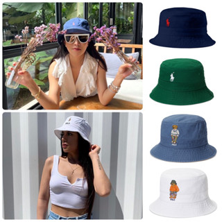 แท้💯%(ผ่อน 0%)📍Polo Ralph Lauren Bucket Hat