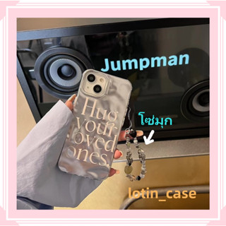 🎁ส่งของขวัญ🎁เคสไอโฟน สำหรับ 11 13 for iPhone Case 14 12 Pro Max ระดับสูง จดหมาย โซ่มุก กันกระแทก ปกป้อง เคสโทรศัพท์