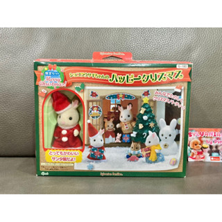 🌸รุ่นเก่ามาก หายาก🌸 Sylvanian Christmas Set มือ 1 (แต่แกะเช็คของ) คริสต์มาส Snowman เทศกาล