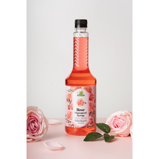 Nature Taste Rose Syrup น้ำเชื่อมไซรัป กลิ่นกุหลาบ ตราเนเจอร์เทส ขนาด 750 ml.