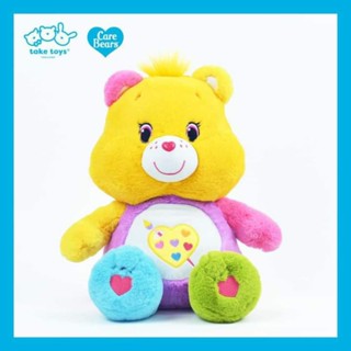 พร้อมส่ง แคร์แบร์จานสี ใหญ่45cm. care bears work of heart ลิขสิทธิ์แท้