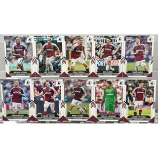 Panini Score Premier League 2021-22 การ์ดทีมขุนค้อน เวสแฮม West Ham United