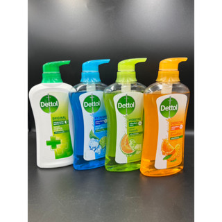 เจลอาบน้ำ 450-500ML เดทตอล Dettol ครีมอาบน้ำ ระงับแบคทีเรีย เป็นหนึ่งด้านความสะอาด ออริจินัล 500ML ของแท้100 %