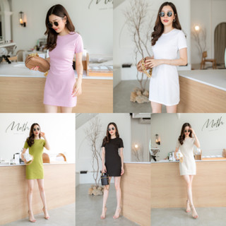 Cotton Basic Dress (เดรสผ้าร่อง)