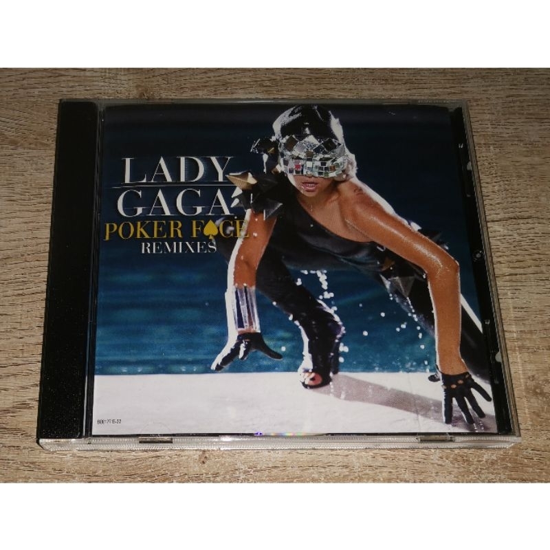 Lady Gaga ซีดี CD Single Poker Face Remixes US Edition