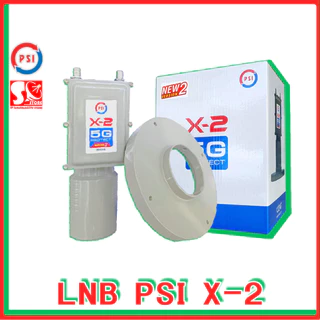 LNB PSI X2-5G New version2 หัวจานดาวเทียม C-Band 5G 2 จุด 2 ขั้ว PSI X2-5G New version2