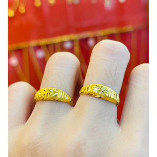 KMDGold แหวนทอง 1กรัม ทองแท้ขายได้จำนำได้ พร้อมใบรับประกันสินค้า