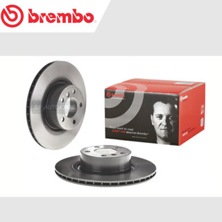 BREMBO จานเบรคหลัง BMW X3 F25, X4 F26 (HC) 10-&gt; / 09 B569 11 / ราคา 1ใบ