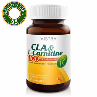 Vistra CLA &amp; L Carnitine 1100mg 30 Capsules