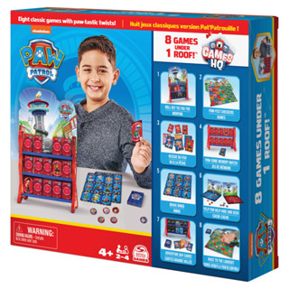 Cardinal Paw Patrol Hq 8 Games เกมส์ของเล่นชุดสุดคุ้ม