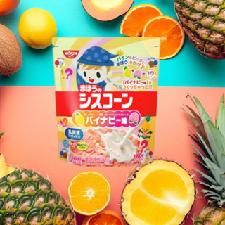 Nisshin Cisco Magical Cisco Pineapple Flavour 180g -อาหารเช้าที่อุดมไปด้วย แคลอรี่ต่ำ ปราศจากกลูเตน ปราศจากนม