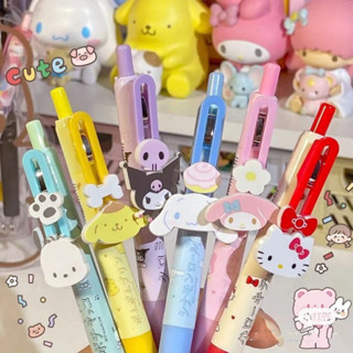 {พร้อมส่งในไทย} ปากกา หมึกดำ sanrio พร้อมส่ง6ลาย