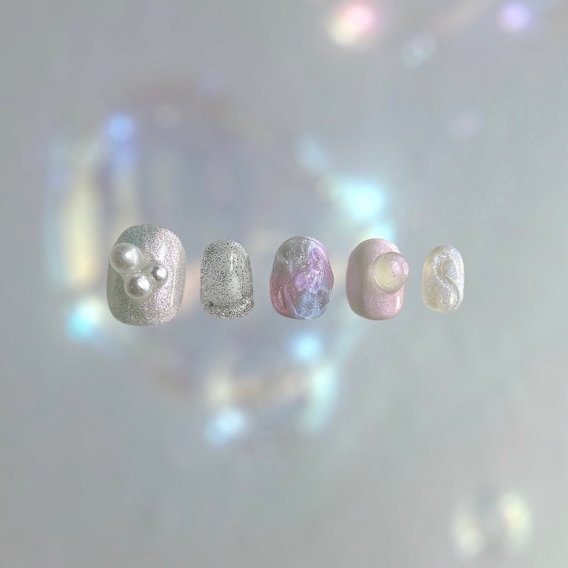 playpaint เล็บปลอม handmade สไตล์เกาหลี