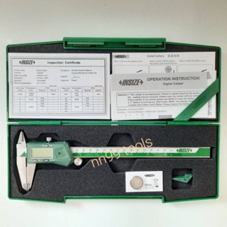 เวอร์เนียดิจิตอล 8นิ้ว Vernier Digital Caliper 8" ขนาด 0-200mm/0-8" เวอร์เนียร์แท้ เวอเนีย Insize 1108-200