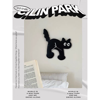 (Preorder) นาฬิกาแขวนน้องแมวCILINPARK🖤