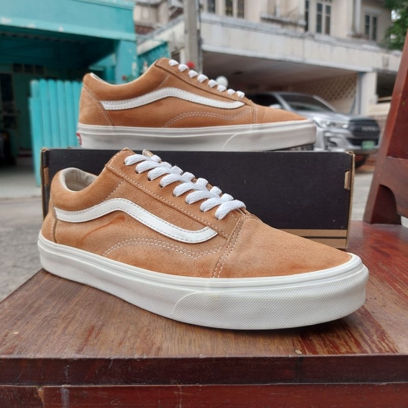 รองเท้าผ้าใบหนังกลับ VANS 27.5 cm
