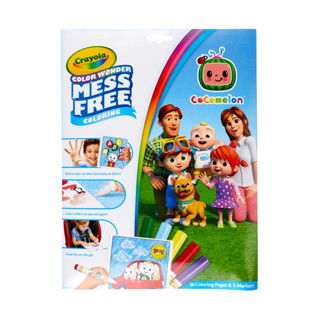 Crayola Color Wonder Mess Free Cocomelon ชุดสีคัลเลอร์วันเดอร์ ลายโคโค่เมล่อน