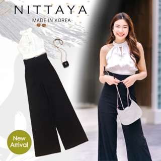 NITTAYA:ซตเสื้อขาว+กางเกงขายาว(*สอบถามสต๊อกก่อนกดสั่งน๊า)