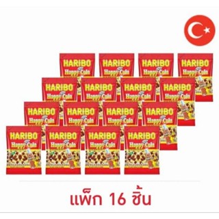 ฮาริโบ้ แฮปปี้โคล่า เยลลี่กลิ่นโคล่า 30กรัม(แพ็ก 16ชิ้น)