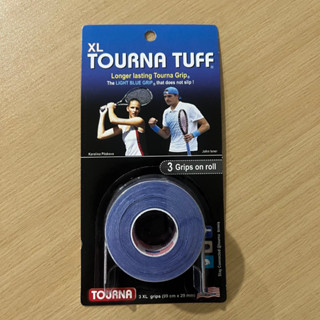 Tourna Tuff 3XL Overgrip Dry Feel กริปพันด้ามไม้เทนนิส ไม้แบดมินตัน แบบแห้ง สีฟ้า