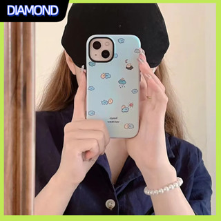 💲คูปองเคลม💲เคสไอโ case for iphone 11 12 เรียบง่ายและมีสไตล์ เคส 14 13 12 11 pro max ทนทานและป้องกันการตกกระแทก