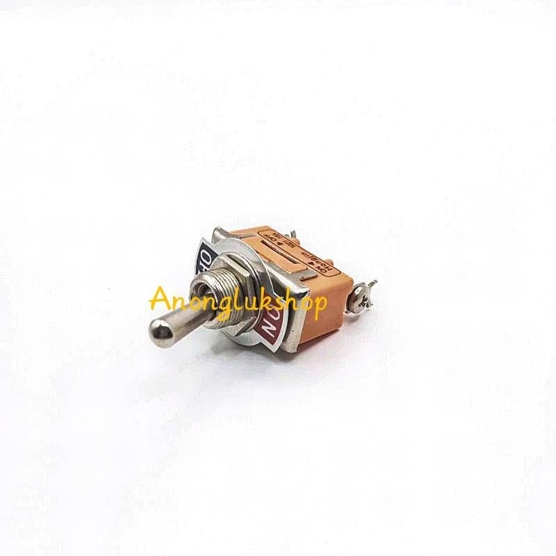 ราคา 1ตัว Toggle Switch สวิตช์โยก(1021) สวิตช์ 2ขา 2ทาง สวิตช์โยก ON-OFF ทนกระแส 15A 250VAC
