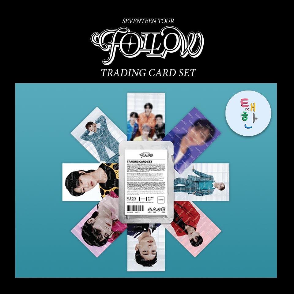 พร้อมส่ง [SEVENTEEN] TOUR 'FOLLOW' to SEOUL OFFICIAL MERCH <Trading Card Set>