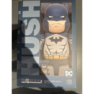 (ของแท้) Bearbrick Batman Hush (BATMAN HUSH VER.) 400+100% แบร์บริค Be@rbrick by Medicom Toy ของใหม่ มือ 1