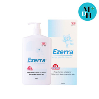 Ezerra Cleanser 500 ml เจลอาบน้ำสำหรับผิวแพ้ง่าย 14982