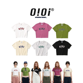 ✨🇰🇷OIOI SIGNATURE CROP T-SHIRTS  🤍🇰🇷✨