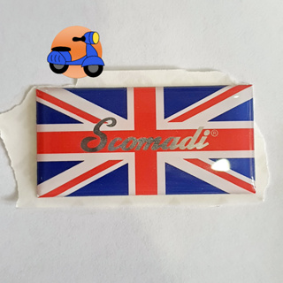 สติ๊กเกอร์ธง ติดเกะหน้า Sticker Flag สำหรับ Scomadi ทุกรุ่น