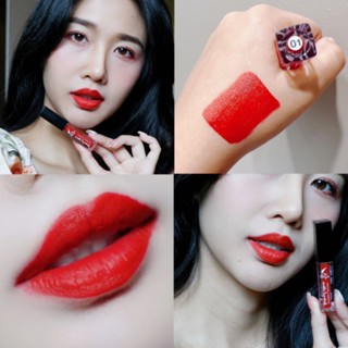 LIPSTICK MATTE ลิปสติกเนื้อแมทชุ่มชื้น เนียนนุ่ม ไม่ตกร่อง เป๊ะปังแบบไม่ติดแมส