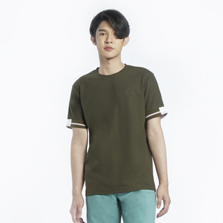 ME STYLE มีสไตล์ เสื้อยืดคอกลมแขนสั้น ไซส์ M-XL รุ่น MTCW1JK32E GREEN สีเขียว